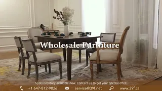 39F Inc. 2022 New Arrivals | French Country Style Dining Room Furniture