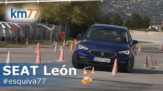 SEAT León Sportstourer 2020 - Maniobra de esquiva y eslalon | km77.com