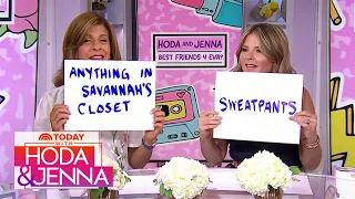 Hoda and Jenna see if they can answer questions about each other