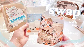 🌷✨swapping stationery // guide to swapping stationery + swap with me ʕ •ᴥ•ʔ