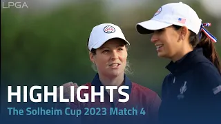 Ewing/Knight vs. Hull/Pedersen - The Solheim Cup 2023