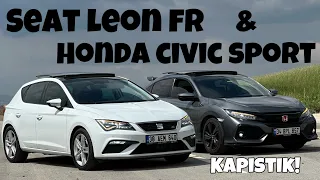 Seat Leon FR vs Honda Civic Sport | Hangi 1.5 Turbo Daha İyi? | Otomobil Günlüklerim