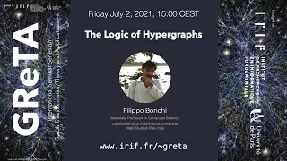 GReTA seminar #15: "The Logic of Hypergraphs"