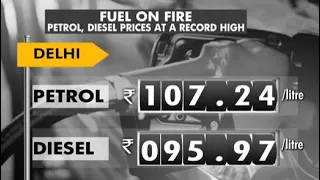 Petrol, Diesel Prices Hiked For Fourth Consecutive Day