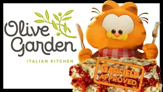 The Garfield Movie x Olive Garden - 4 Garfield Approved Items!