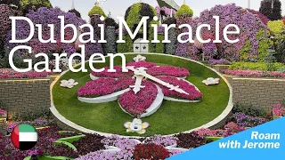 Dubai Miracle Garden 2023 | The Amazing Garden in UAE [4K]