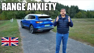 Skoda Enyaq iV 80 - Real Life Range (ENG) - Test Drive and Review