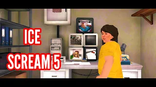 Playing Ice Scream 5 - part 1 Complete Gameplay 🍦