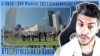 BTS (방탄소년단) 'Permission to Dance' @ UNGA | SDG Moment 2021 (Extended ver.) | K-POP TEPKİ |