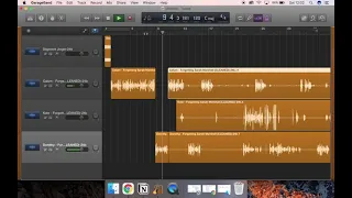 How to Use GARAGE BAND to Edit PODCASTS.