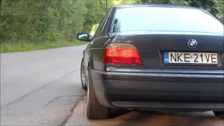 BMW E38 730i Exhaust Sound (HD)