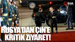 Çin Devlet Başkanı Xi, Rusya Devlet Başkanı Putin’i Kapıda Karşıladı