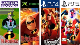 Evolution of The Incredibles Games #gamehistory#evolutiongame