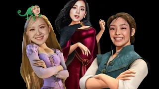 Blackpink in Tangled (Rapunzel)