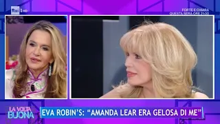 Eva Robin's: "Amanda Lear era gelosa di me" - La Volta Buona 10/04/2024