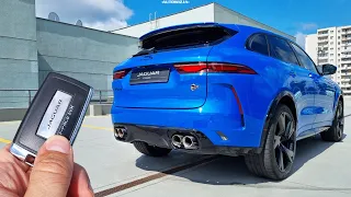 Jaguar F-Pace SVR 5.0 V8 550 TEST Special Vehicle Racing