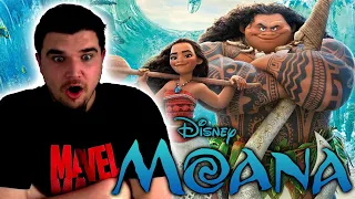 Whatever just happened, blame it on the pig! MOANA Movie Reaction