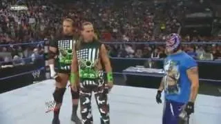 Smackdown 29/01/2010 DX, Rey Mysterio and S.E.S segment