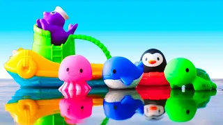 Learn Sea Animals Names for Kids: Learning Video & Toys For Kids