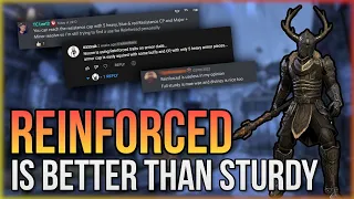 🛡️ESO - Best Armor Traits - Reinforced is better than Sturdy | Rant about Tank Club's misinformation