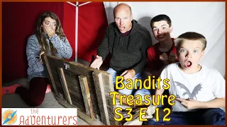 Opening The Bandits Treasure In Our Top Secret Hideout - Bandits Treasure S3 E12