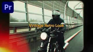 Retro VHS Look Effect Tutorial (no plugins) | Premiere Pro tutorial