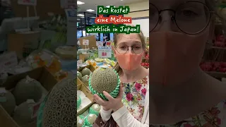 So viel kostet eine Melone wirklich in Japan!