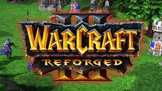 Моя первая игра в варкрафт 3 Reforged