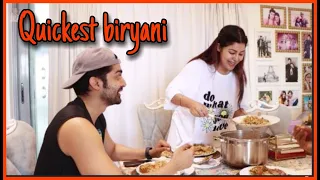 Simplest quickest yummiest biryani I made. Ma fell ill | HINDI | WITH ENGLISH SUBTITLES | Debina D |