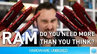 How much RAM do gamers need? 4GB vs. 8GB vs. 16GB vs. 32GB [2017]