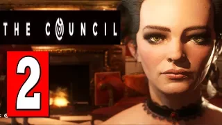 THE COUNCIL EPISODE 1: The Mad One's Walkthrough Part 2 CHOICE: STAY AND LISTEN TO WASHINGTON