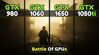 GTX 1050 Ti vs GTX 1650 vs GTX 1060 vs GTX 980 | Battle Of Nvidia GPUs