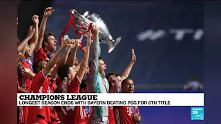 Bayern defeat PSG to lift 6th Champions League trophy