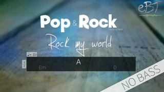 Pop/Rock Backing Track in D Major | 120 bpm [NO BASS]