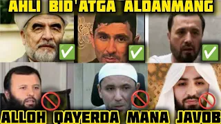 #Savol: Alloh qayerda? Ahli Sunna val jam'ani javobi..#бахс #абрормухторалий #abrormuxtoraliymuxlisl