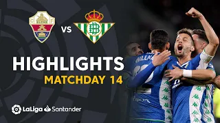 Highlights Elche CF vs Real Betis (0-3)