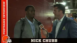 Nick Chubb postgame interview vs Tampa Bay | Cleveland Browns