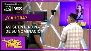 Reacciones al ver que José Miel dejó nominada a Nataly en La casa de los famosos Colombia