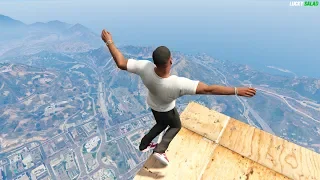 GTA 5 Funny Parkour Fails/Ragdolls vol.2 [Euphoria physics]