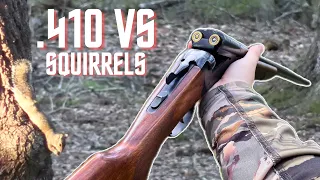 Double Barrel .410 Shotgun Squirrel Hunting