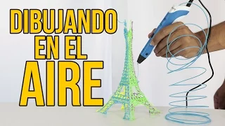 Cómo dibujar en el AIRE - LÁPIZ 3D ¿MERECE LA PENA? (Experimentos Caseros)