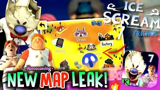 Ice Scream 7 Friends: Lis New MAP! 🗺️😍🍦| Ice Scream 7 New Map Revealed | FANMADE