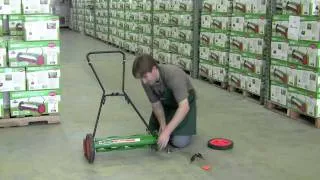 How To Adjust the height on a Scotts Classic Reel Mower