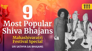 1111 - 9 Most Popular Shiva Bhajans | Must Listen | Mahashivaratri Festival Special #shivratri