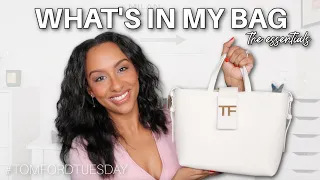 What's in my bag | Everyday Essentials | TOM FORD Mini East West Tote | Mo Makeup Mo Beauty