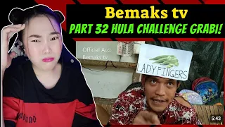 Bemaka tv - Part 32 Hula Challenge 🤣 "LADY FINGERS" HAHA | REACTION