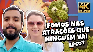 ATRAÇÕES QUE NINGUÉM VAI NO EPCOT