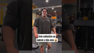 Este culturista se cabreó y dijo esto #gym #fitness #mrolympia #bodybuilding #powerlifting