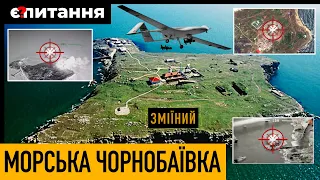 Роковий острів Зміїний: росіяни мруть як мухи за контроль над українською скелею