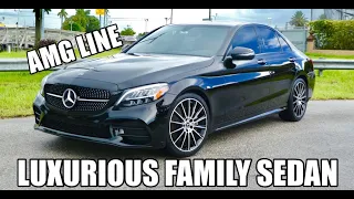 2019 Mercedes-Benz C300 AMG Line Night Package Review | Luxurious Family Sedan